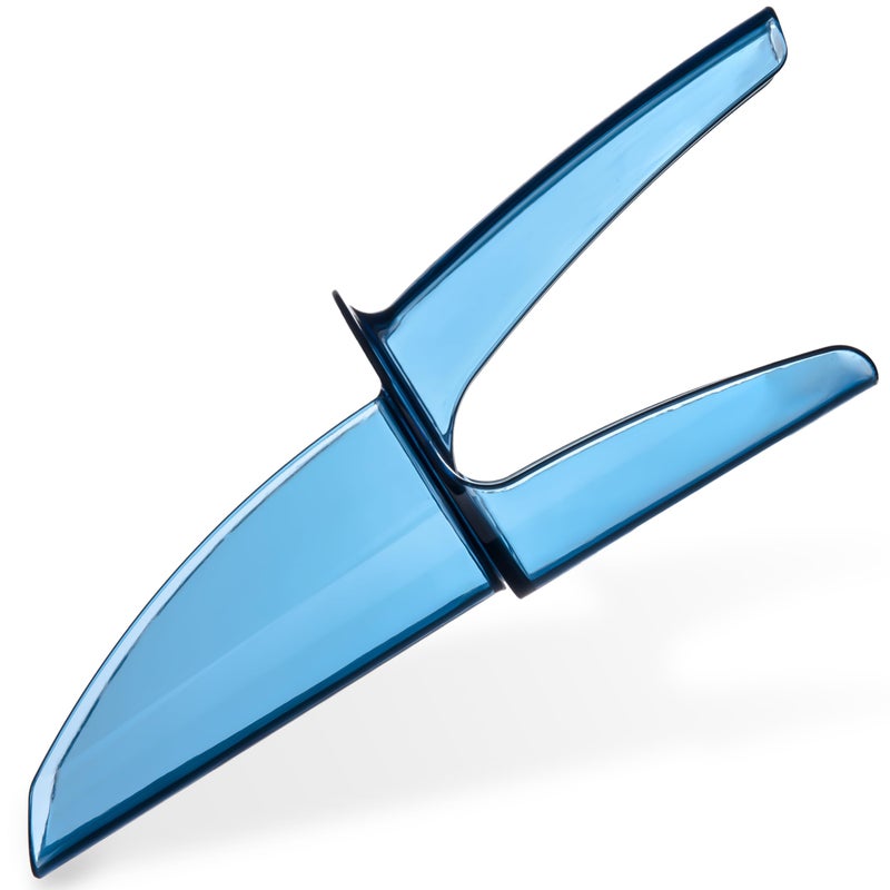 San Jamar سان جامار SI5500 ملعقة أمان من البولي كربونات فقط، زرقاء، 6-10 أوقية - Image 2